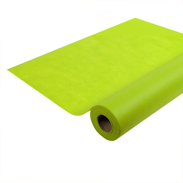Party Tablecloth Roll Kiwi Green - Premium Fabric Like - 1.2m x 6m - 1x Per Pack