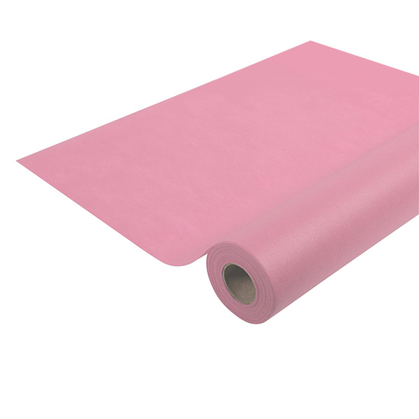 Party Tablecloth Roll Pink - Premium Fabric Like - 1.2m x 6m - 1x Per Pack