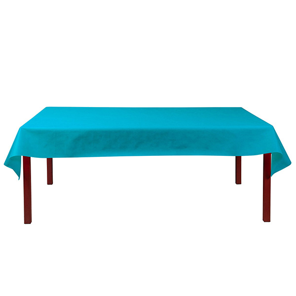 Party Tablecloth Roll Turquoise - Premium Fabric Like - 1.2m x 6m - 1x Per Pack