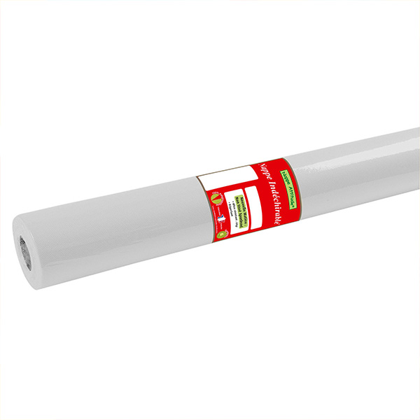 Party Tablecloth Roll White - Premium Fabric Like - 1.2m x 6m - 1x Per Pack