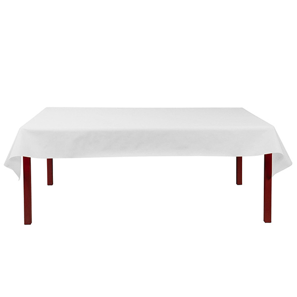 Party Tablecloth Roll White - Premium Fabric Like - 1.2m x 6m - 1x Per Pack