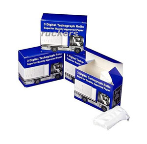 57mm x 8m Digital Tachograph Rolls - 3 Rolls per box