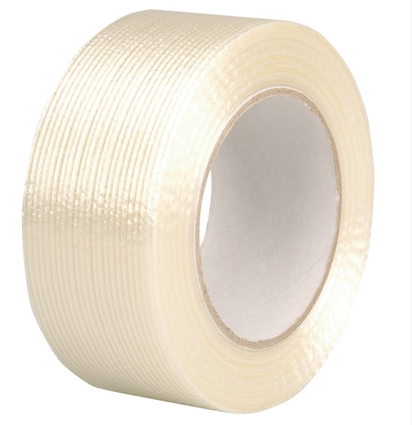 Crossweave Reinforced Tape - 50mm x 50metres - 1x Roll Per Pack