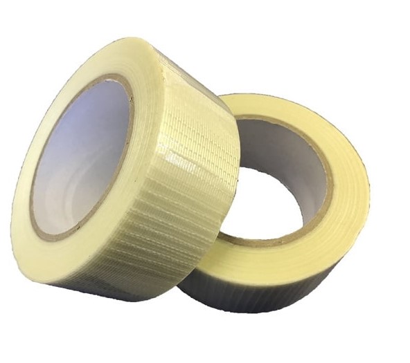 Crossweave Reinforced Tape - 50mm x 50metres - 1x Roll Per Pack