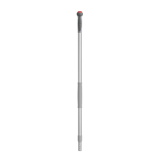 Aluminium Telescopic Handle - Glass System Red - 1x Per Pack