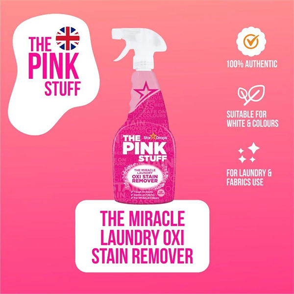 The Pink Stuff Laundry Stain Remover 500ml - 1x Per Pack