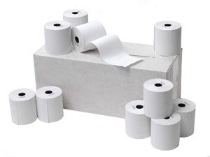 80mm x 80mm Thermal Till Rolls 80GSM - 20x Rolls Per Box