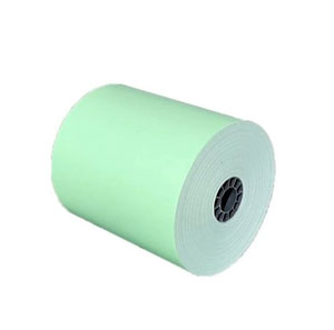 80mm x 80mm x 12.7mm - Thermal Till Rolls - Green