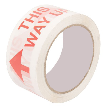 This Way Up - Printed Tape 50mm x 66m - 1x Roll per Pack