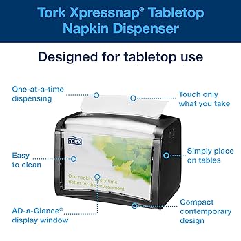 Tork XpresSnap Tabletop Napkin Dispenser N4 - 1x Per Pack