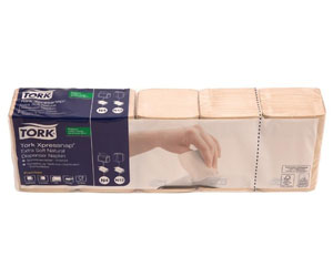 Tork Xpress 2-Ply Natural Napkins 12 880 - 1000 Per Pack