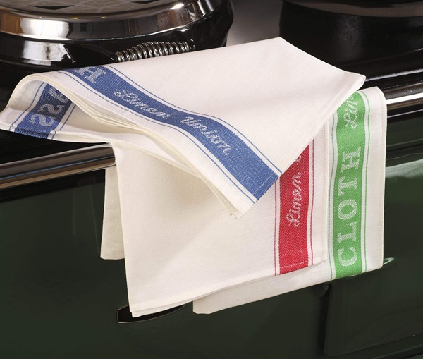 Union Linen Glass Cloths 510mm x 760mm - 5x Per Pack