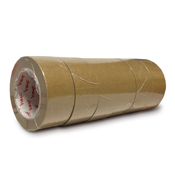 Vibac Eco Kraft Paper Tape 48mm x 50Metres - 6x Rolls Per Pack