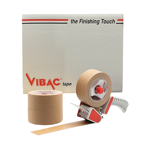 Vibac Eco Kraft Paper Tape 48mm x 50Metres - 6x Rolls Per Pack