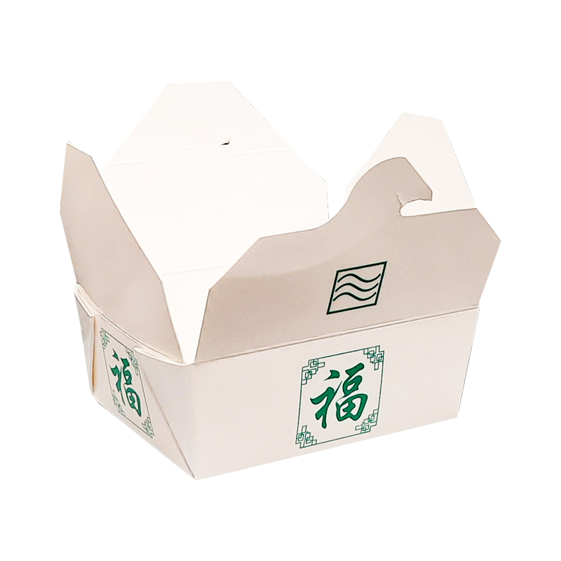 No.1 Multi-Food Green VIP White Boxes - 750ml Lockable Lid - 54x Per Pack