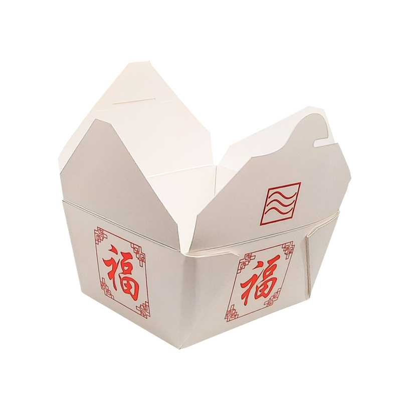 No.2 Multi-Food Red VIP White Boxes - 1500ml Lockable Lid - 50x Per Pack