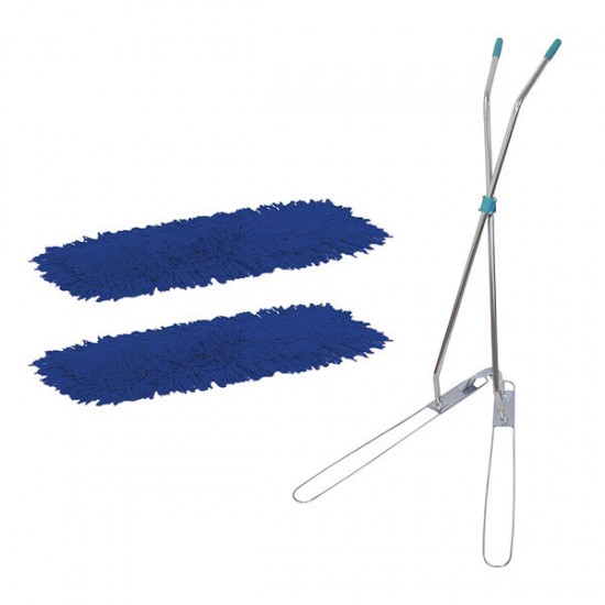 Synthetic Blue V-Sweeper MicroFibre Floor Refills - 2x Per Pack