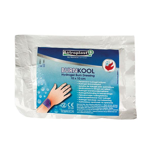 Wallace Cameron Burns Cooling Dressing 10cm x 10cm - 10x Per Pack