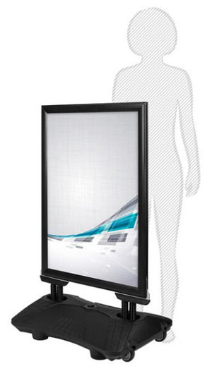 A1 Waterproof Poster Stand Wind Sign - 1x Per Pack