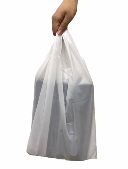 White Carrier Bags 10