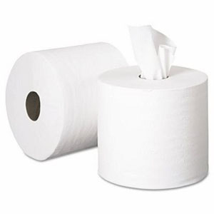White CentreFeed Rolls 2Ply - 190mm x 150m - 6x Per Pack