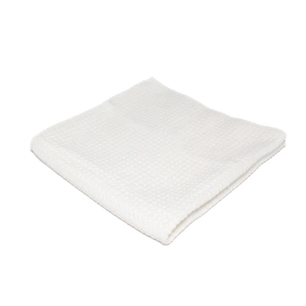 Microfibre General Purpose Cloth White 400mm x 400mm 260GSM - 10x Per Pack
