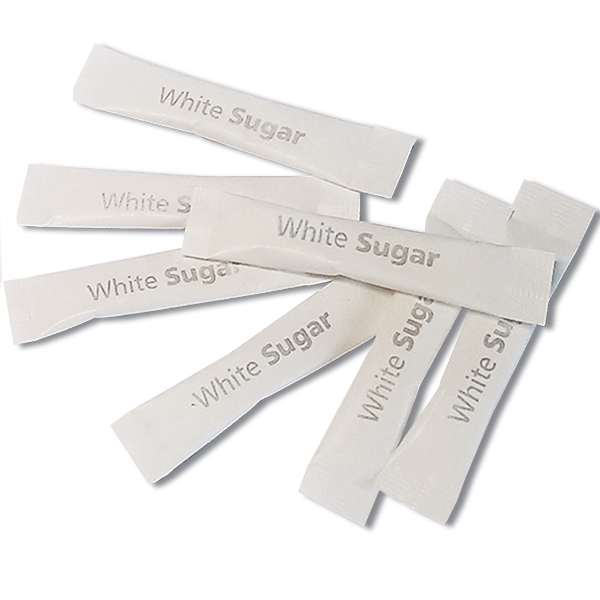 MyCafe Sugar Sticks White - Pack of 1000