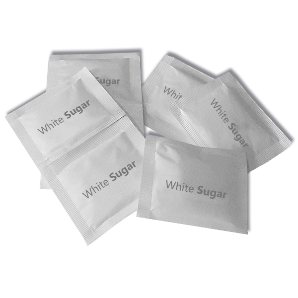 White Sugar Sachets - Pack of 1000