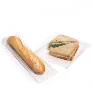 Film Front Window Bags Kraft 8.5