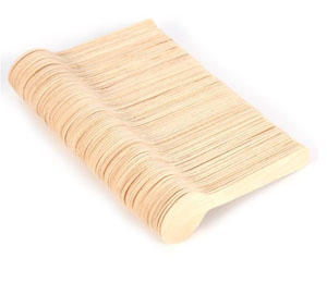 Wooden Desert Spoon Biodegradable Cutlery - 100x Per Pack