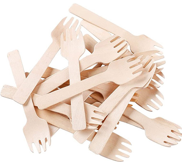 Wooden Sporks - 100x Per Pack