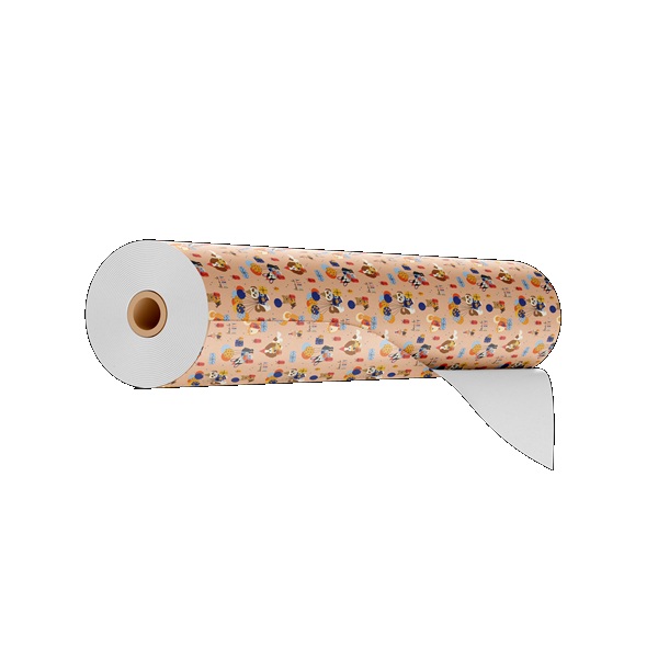 Gift Wrapping Coated Rolls - Design Party - 500mm x 100m 60gsm - 1x Roll Per Pack