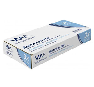 Wrapmaster 1000 - Foil Rolls 30cm x 30m - 3x Rolls Per Pack