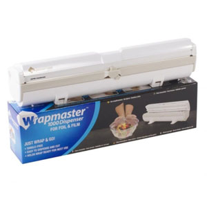 WrapMaster 1000 Dispenser - Holds 30cm Roll Refills - 1x Per Pack