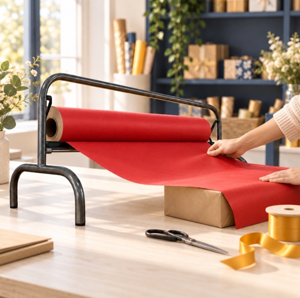 Wrapping Paper Dispenser & Cutter 70cm - 1x Per Pack Wrapping Paper Dispenser & Cutter 70cm - 1x Per Pack