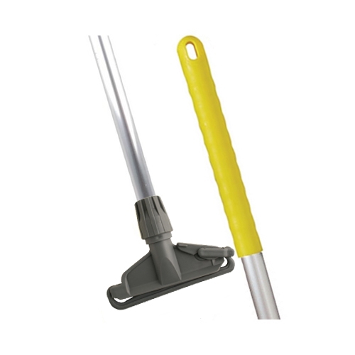 Kentucky Mop Handle Aluminum Yellow - 1.4 Metre - Yellow Grip