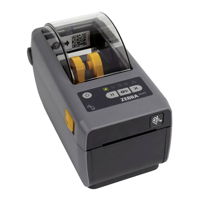 Zebra Label Printer ZD411 - Direct Thermal Printer - 203 dpi, USB, Ethernet, BTLE5