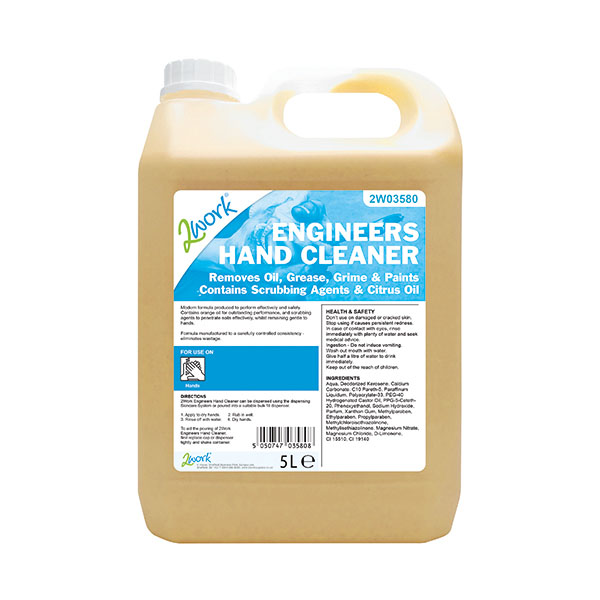 2Work Engineers Hand Cleaner 5L