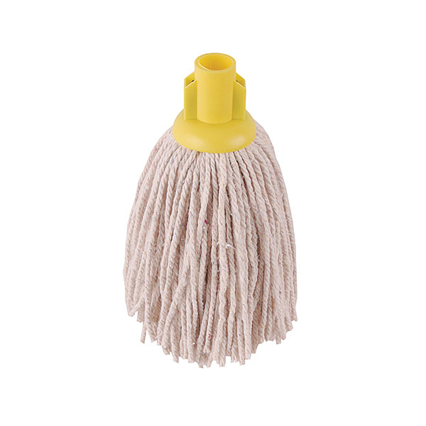 2Work 12oz PY Smooth Mop Yellow Pk10