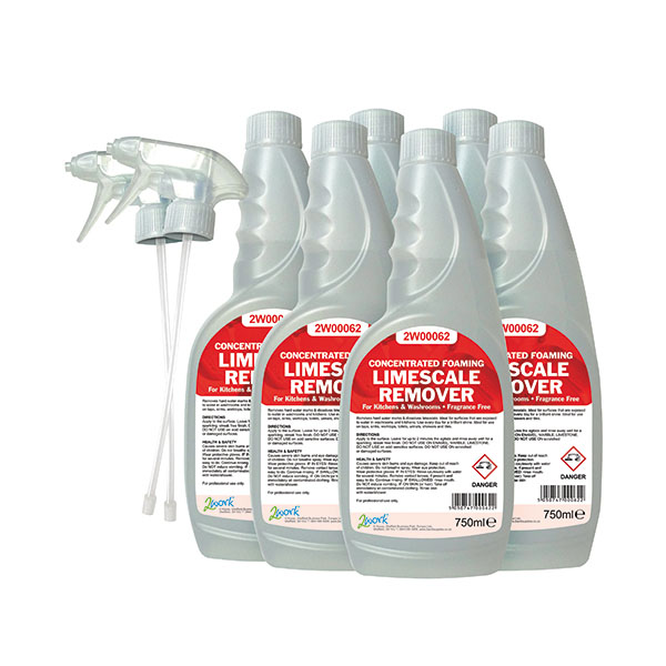 2Work Limescale Remover 750ml Pk6