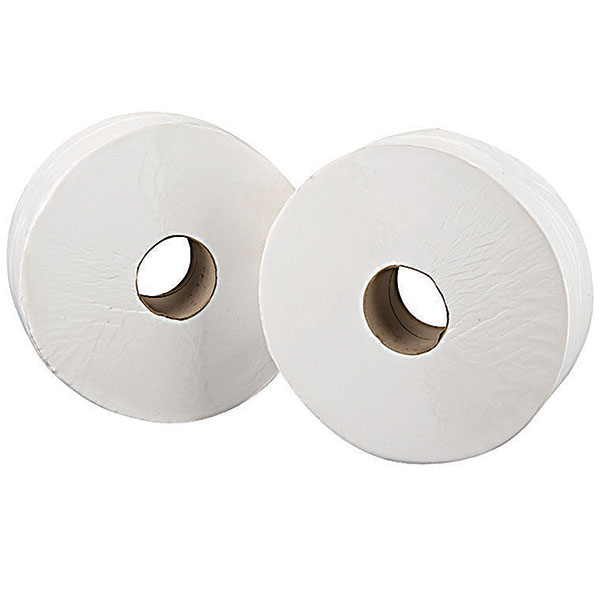 2Work Jumbo Toilet Roll 92mmx410m P6