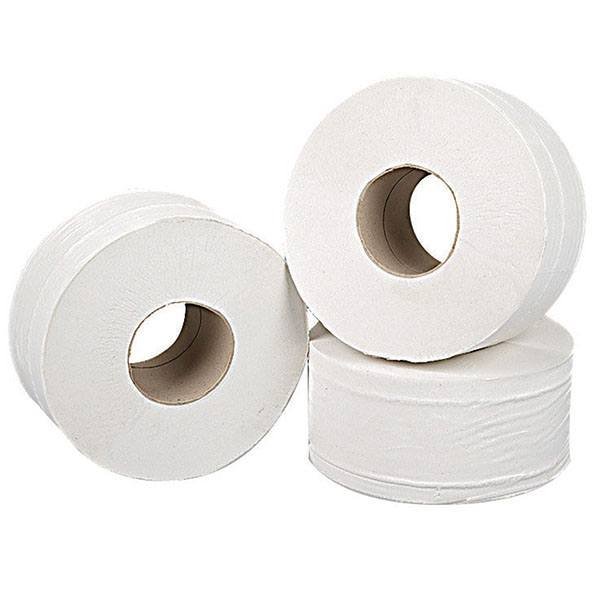 2Work Min Jumbo Toilet Roll 200m P12