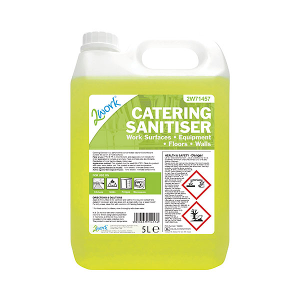 2Work Catering Sanitiser 5L