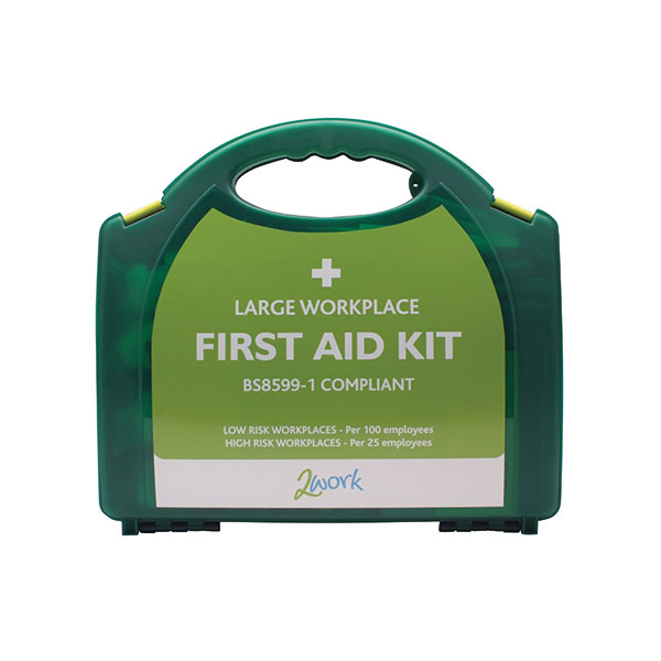 2Work Large BSI First Aid Kit