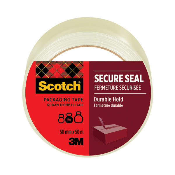 Scotch HD Packing Tape 50mmx50m Clr