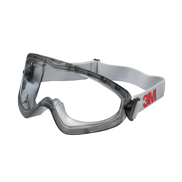 3M 2890S Sealed Goggle Clear Pk1