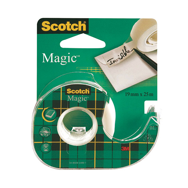 Scotch Magic Tape/Disp 19mmx25m Pk12