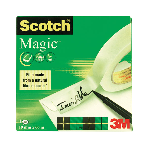 Scotch Invisible Tape 19mmx66m