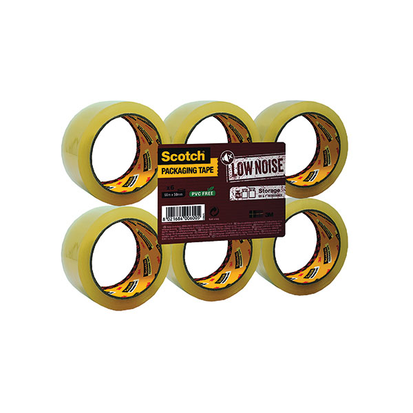 Scotch Low Noise Tape Clear 48mmx66m