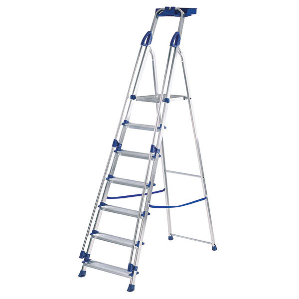 Werner Blue Seal Stepladder 7Trd Pro